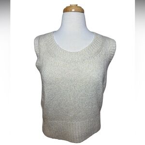 NWT Lucky Brand Cream Crew Neck Sweater-Size Small